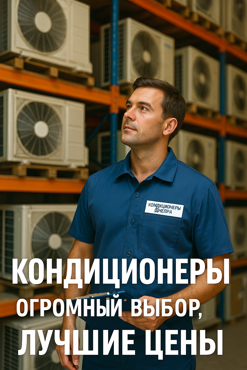 Кондиционеры со склада в Днепре — выгодно, быстро, надёжно