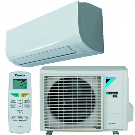 Инверторный  кондиционер DAIKIN FTXF20E/RXF20E серия SENSIRA до 21 м2