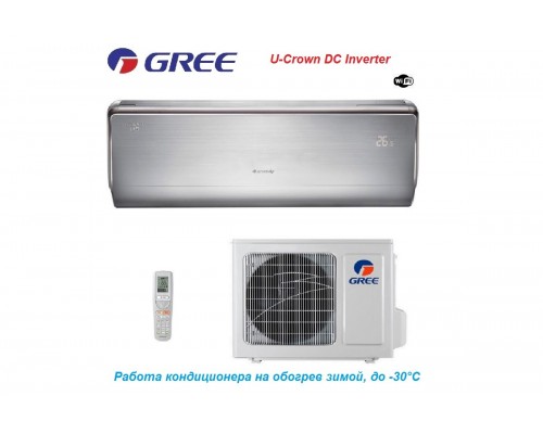 Кондиционер Gree GWH09UB-K3DNA4F серия U-Crown DC inverter