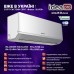 Кондиционер (тепловой насос) IDEA IPA-09HRM-FN8 SILVER серии BREEZE Inverter до 30м" - обогрев до -25С